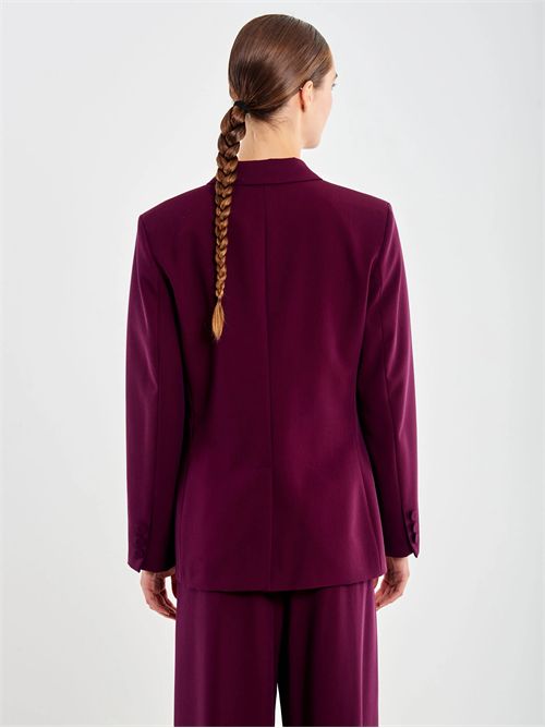 Blazer Basic Monopetto Sfiancato VICOLO | TF0369/BORDAUX